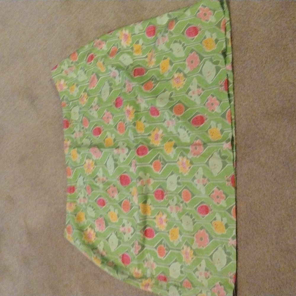 Lilly Pulitzer patterned skirt